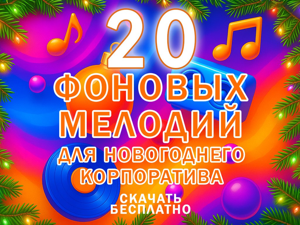 музыка для новогоднего корпоратива фоновая без слов