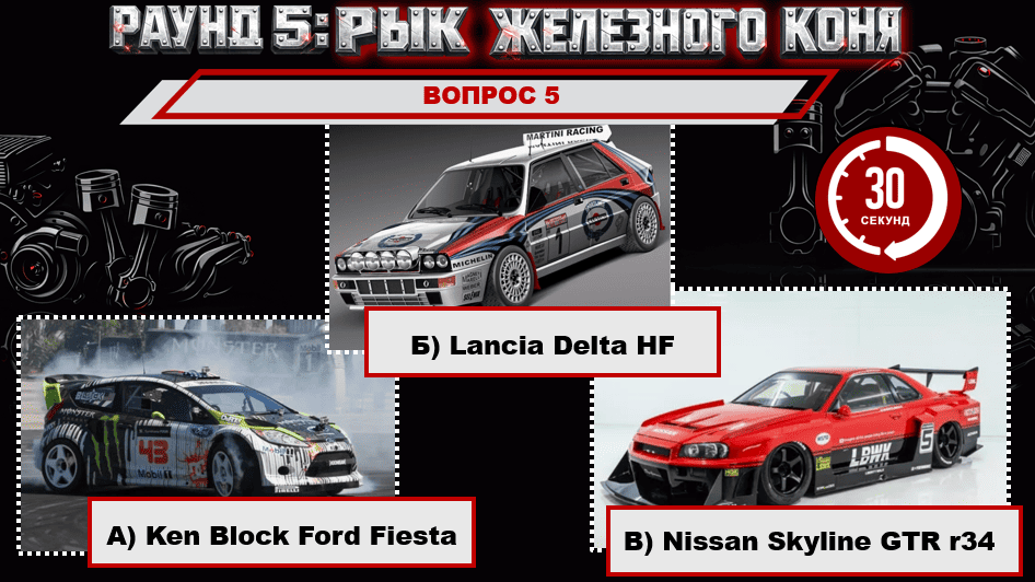 барный квиз угадай авто по звуку квиз для мужчин